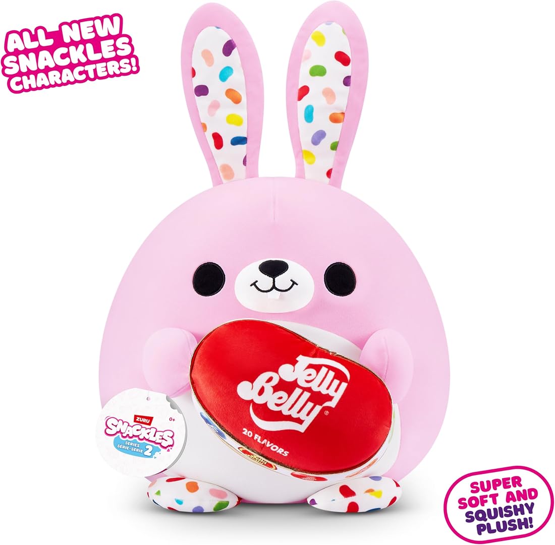 Snackles Bunny and Jelly Belly 8-Inch Plush — view 2