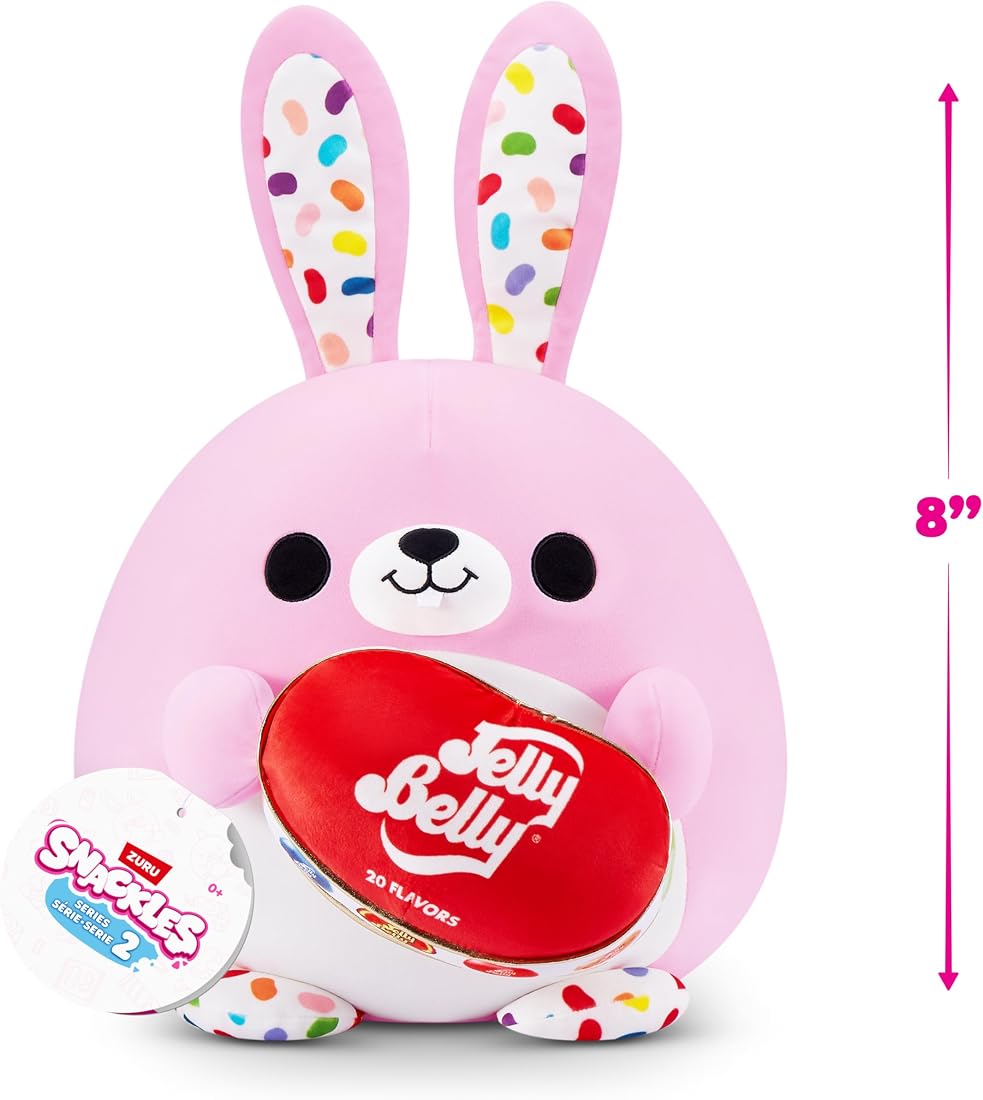 Snackles Bunny and Jelly Belly 8-Inch Plush — view 3
