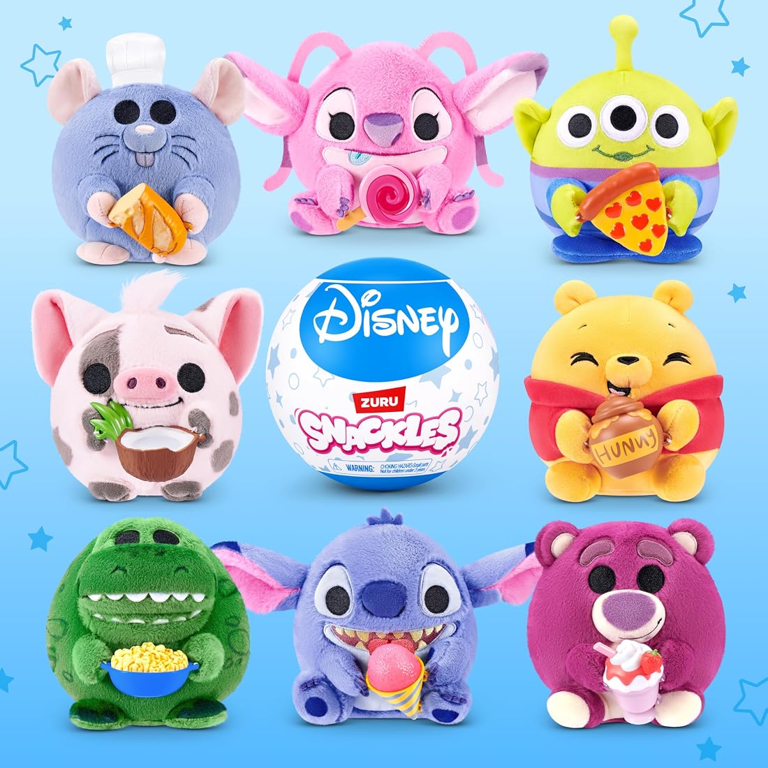 Snackles Disney Mini Plush 2-Pack — view 2