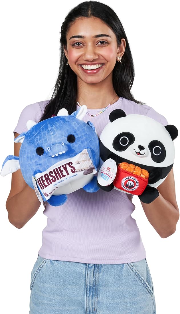 Snackles Dragon and Hershey Cookies n Cream 8-Inch Plush — view 4