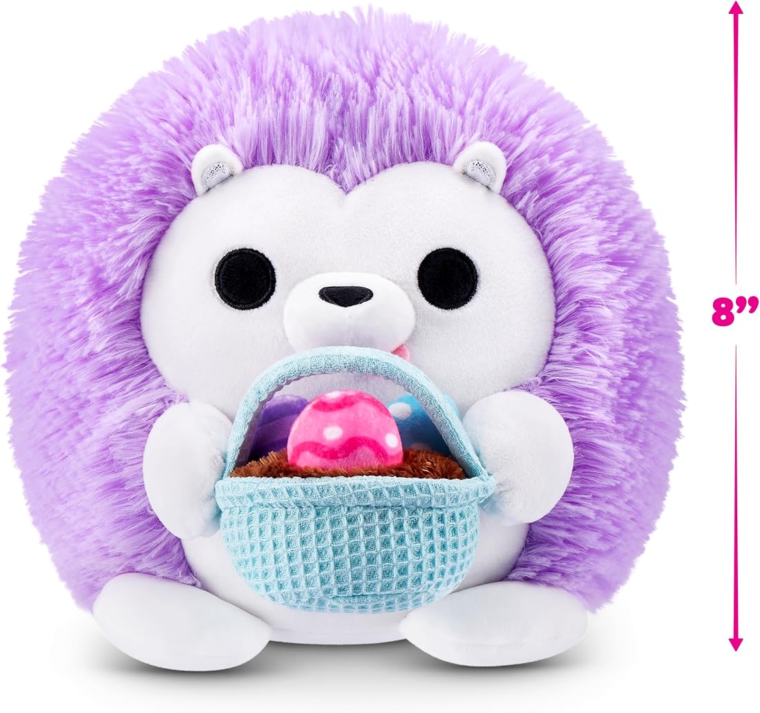 Snackles Hedgehog and Basket of Candies 8-Inch Plush — view 4