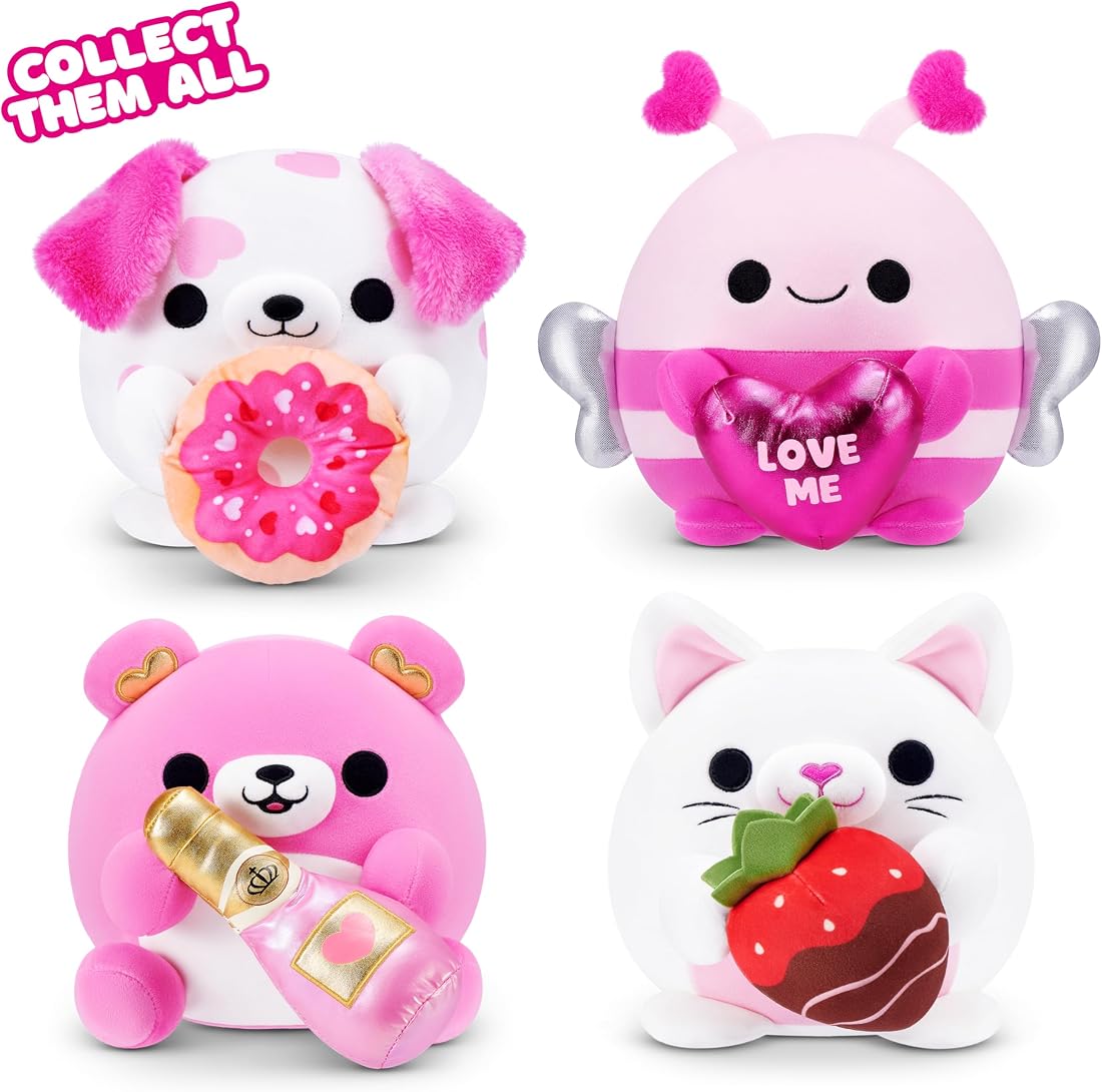 Snackles Kitten and Strawberry Chocolate 8-Inch Plush — view 2