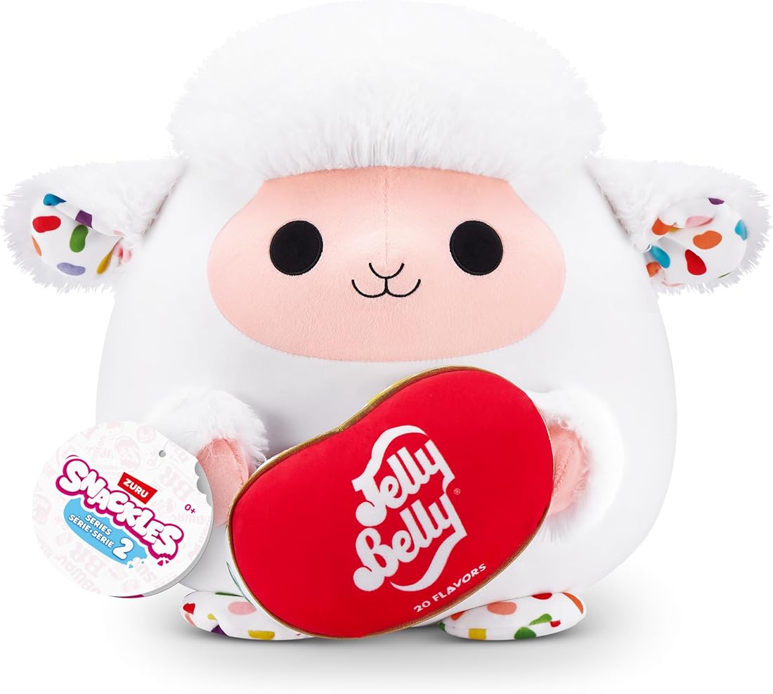 Snackles Lamb and Jelly Belly 14-Inch Plush