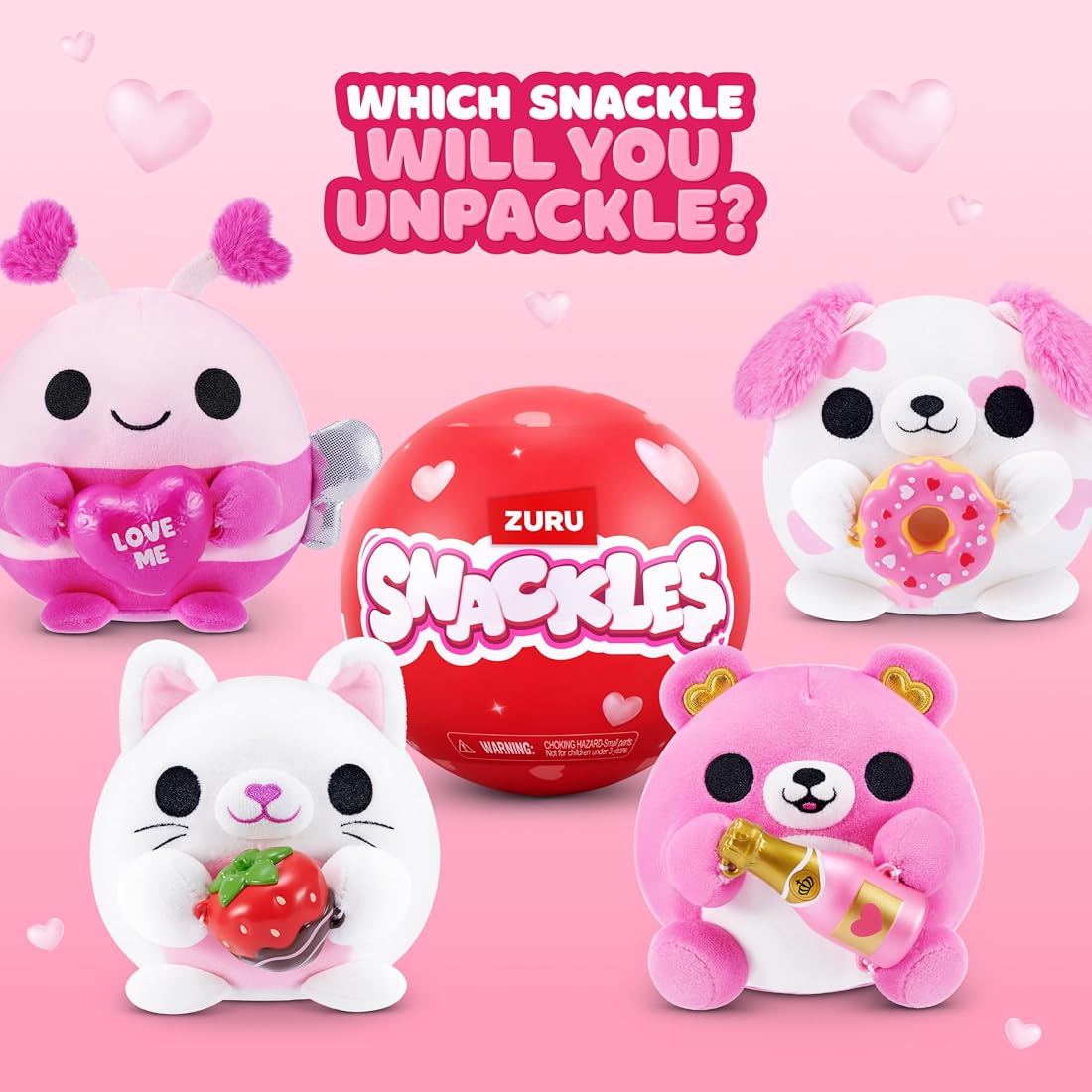 Snackles Love Edition Mini Plush — view 4