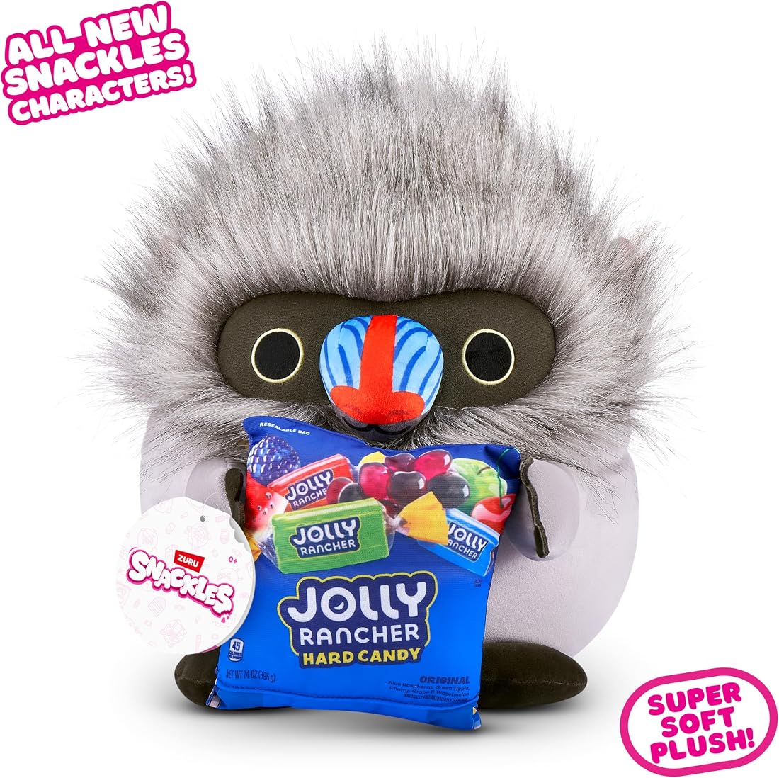 Snackles Mandrill 8-Inch Plush — view 3