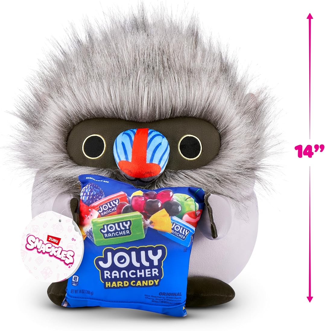 Snackles Mandrill 8-Inch Plush — view 4