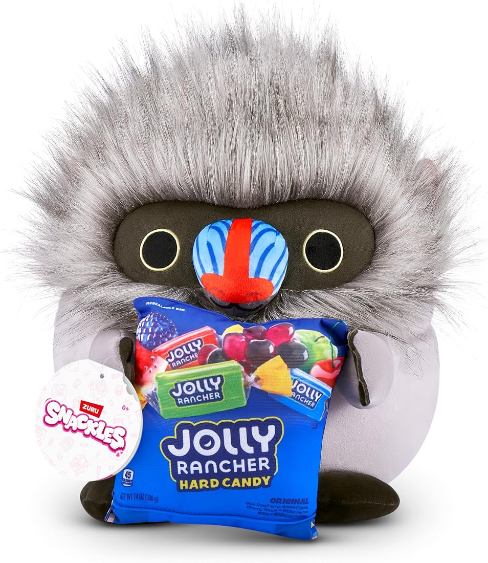 Snackles Mandrill 8-Inch Plush