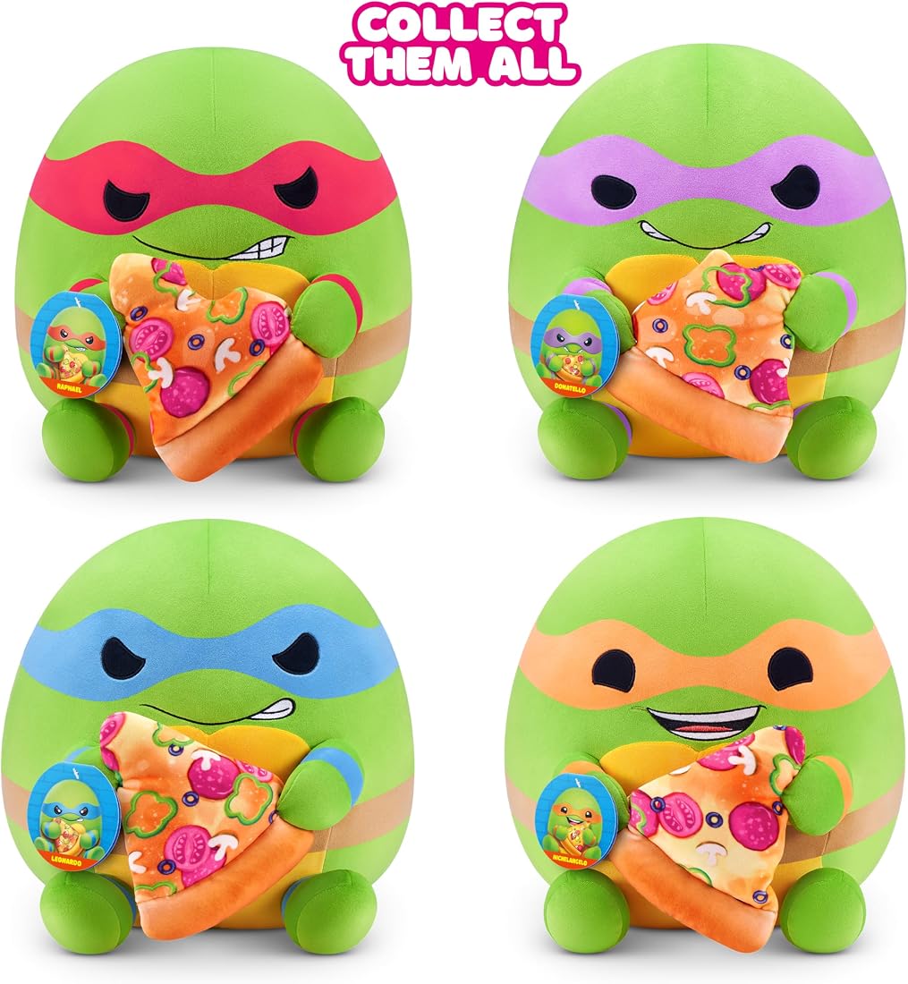 Snackles Michelangelo 14-Inch Plush — view 4