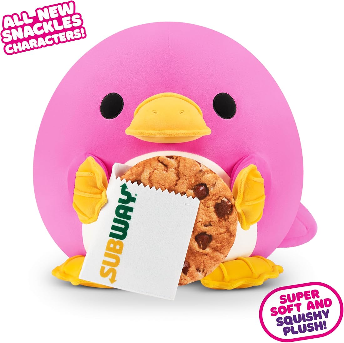 Snackles Platypus and Subway 14-Inch Plush — view 2