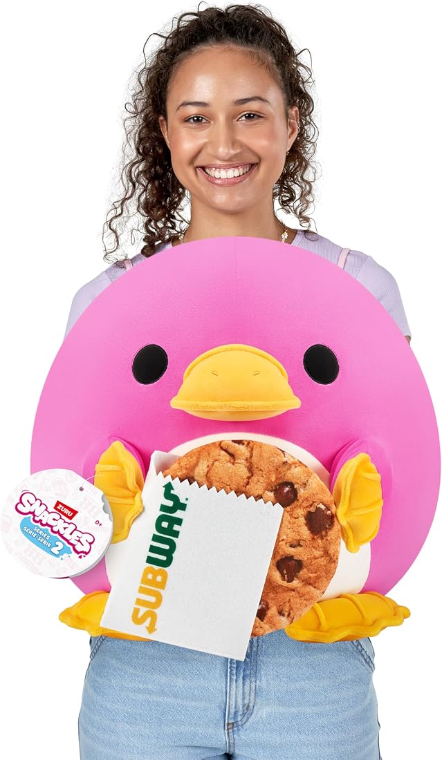 Snackles Platypus and Subway 14-Inch Plush — view 3