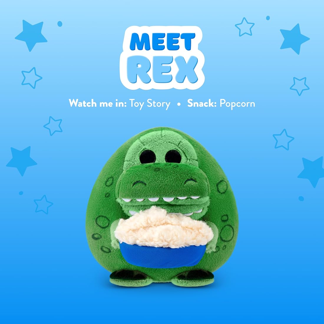 Snackles Rex and Popcorn 8-Inch Plush — view 2