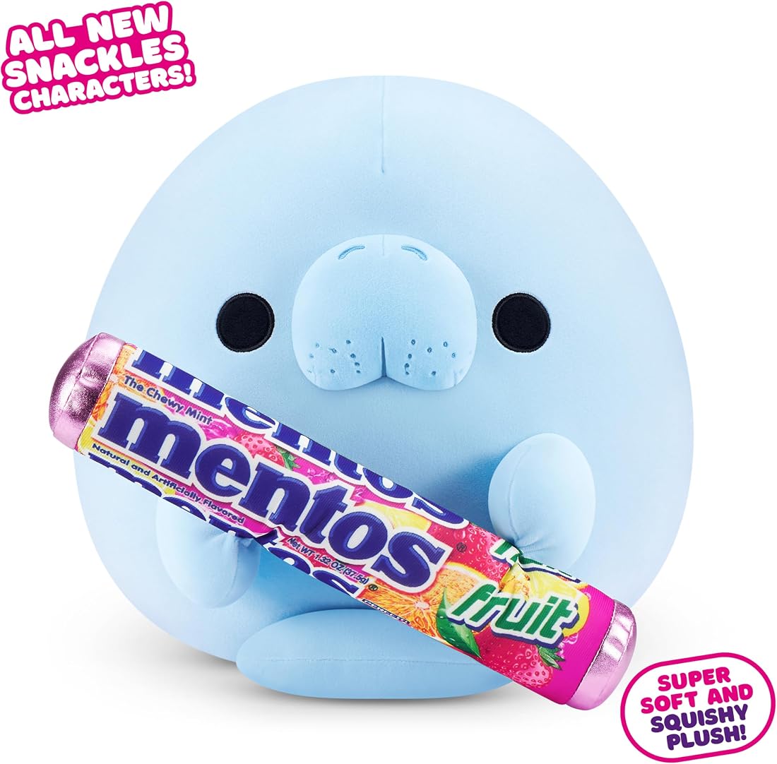 Snackles Sea Cow and Mentos Fruit 16-Inch Plush — view 2