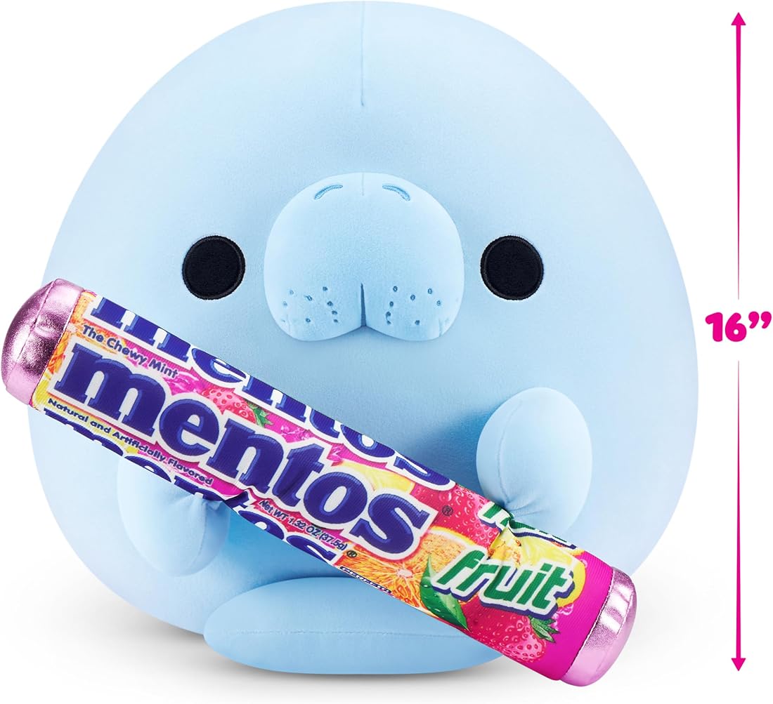 Snackles Sea Cow and Mentos Fruit 16-Inch Plush — view 3