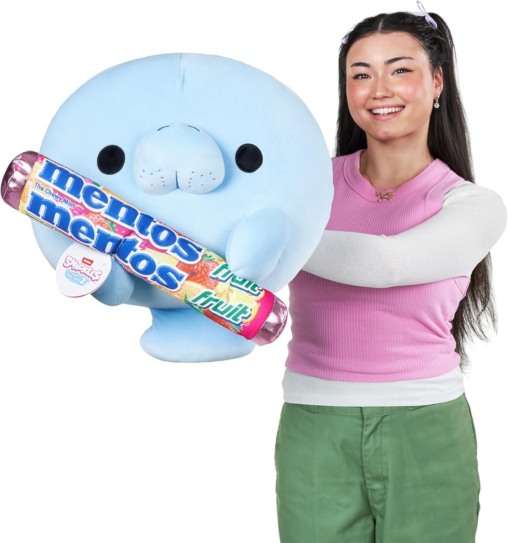 Snackles Sea Cow and Mentos Fruit 16-Inch Plush — view 4