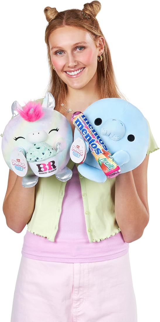 Snackles Sea Cow and Mentos Fruit 8-Inch Plush — view 4