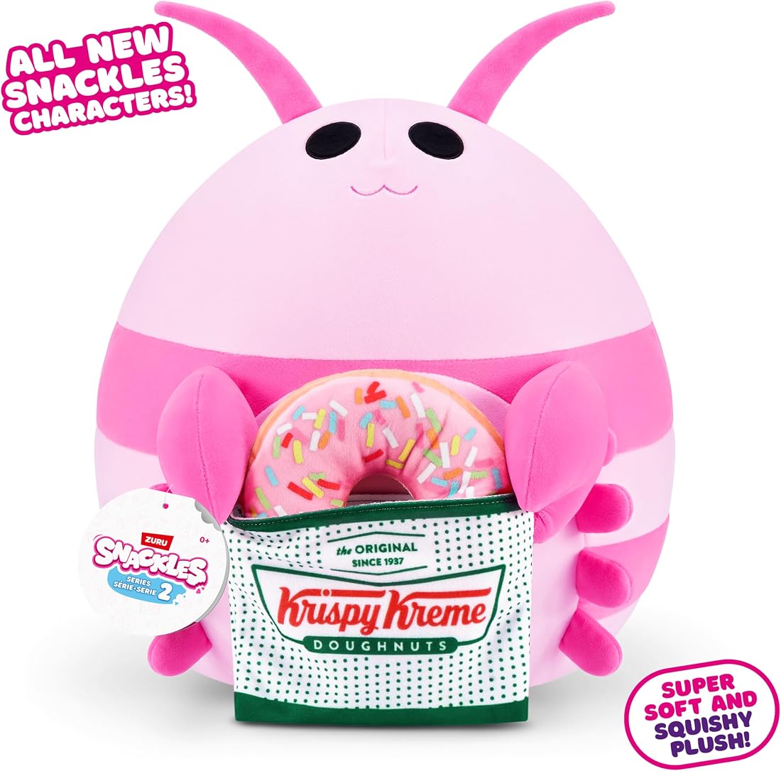 Snackles Shrimp and Krispy Kreme 8-Inch Plush — view 2