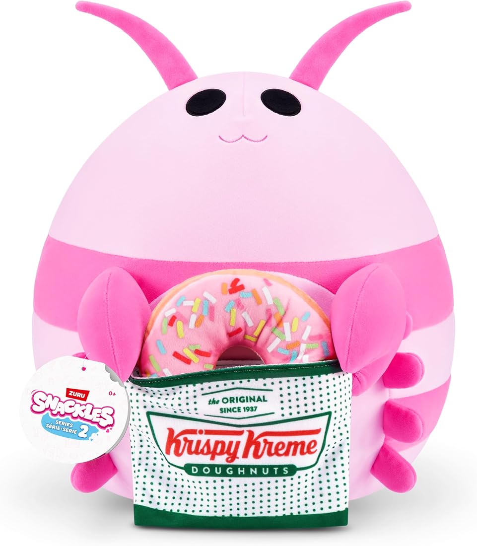Snackles Shrimp and Krispy Kreme 8-Inch Plush