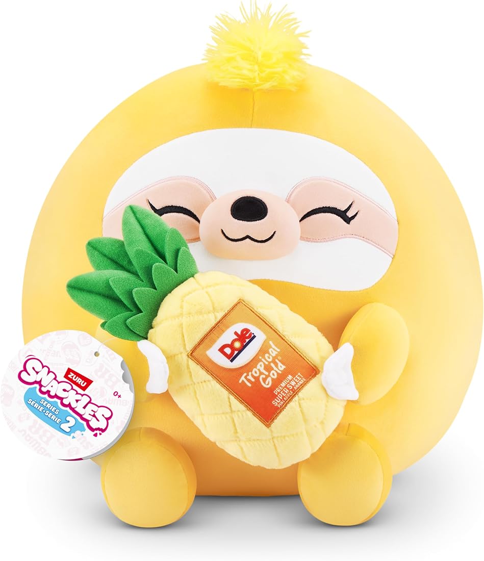 Snackles Sloth and Dole 16-Inch Plush — view 2