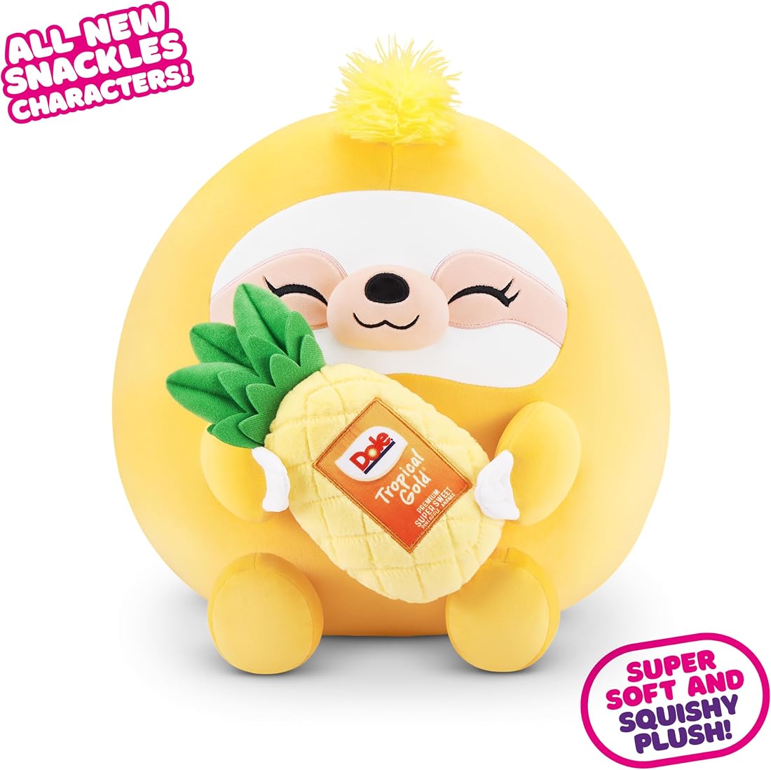 Snackles Sloth and Dole 8-Inch Plush — view 2