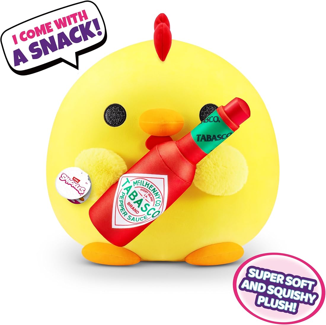 Snackles Super-Sized Chicken and Tabasco 14-Inch Plush — view 2