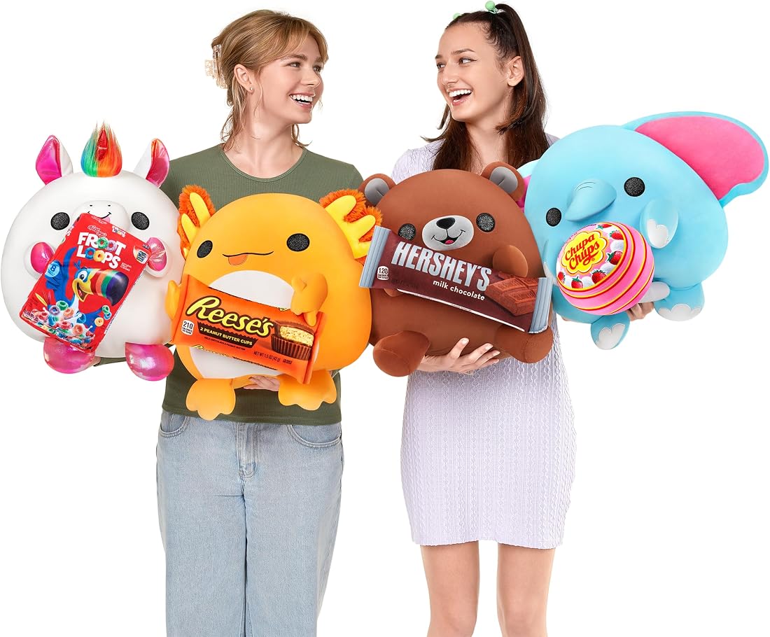 Snackles Super-Sized Elephant and Chupa Chups 14-Inch Plush — view 3