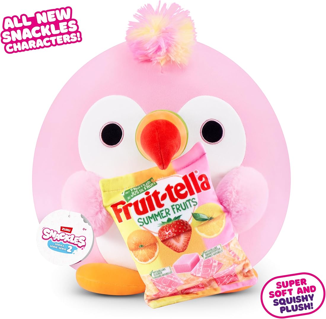Snackles Tucan and Fruittella 14-Inch Plush — view 2