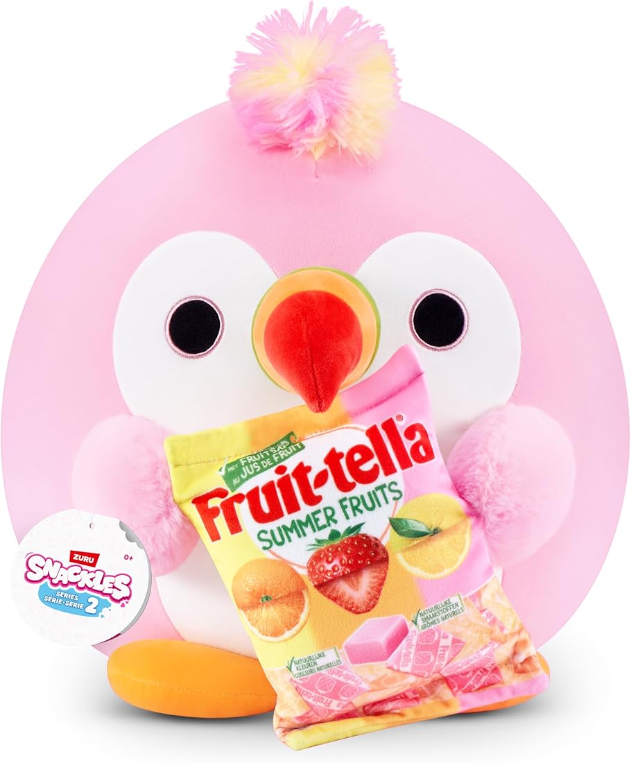 Snackles Tucan and Fruittella 8-Inch Plush
